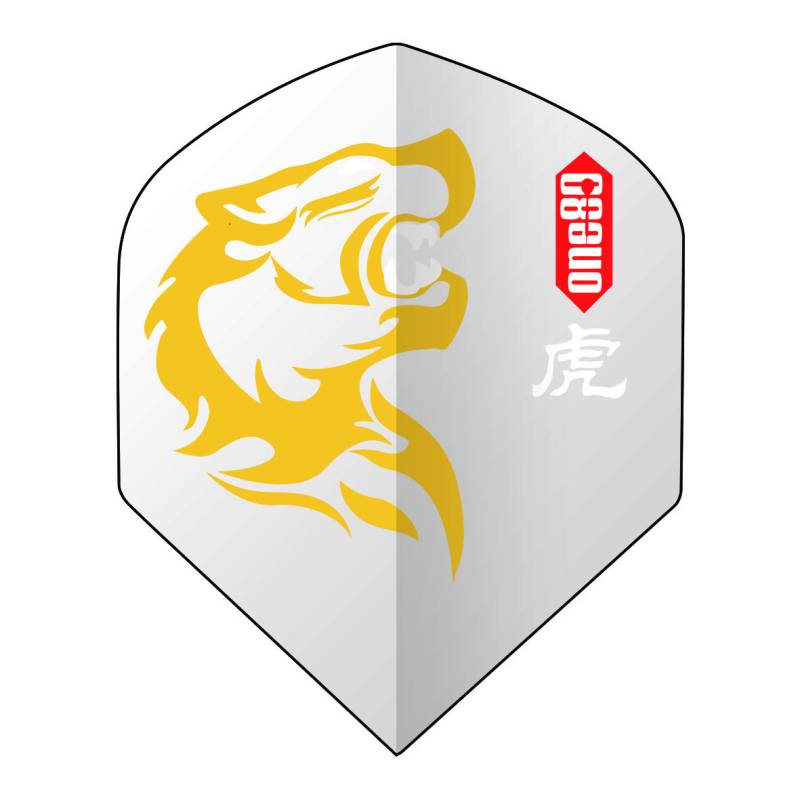 Animal Kingdom Transparent Standard Tiger Yellow 130 micron