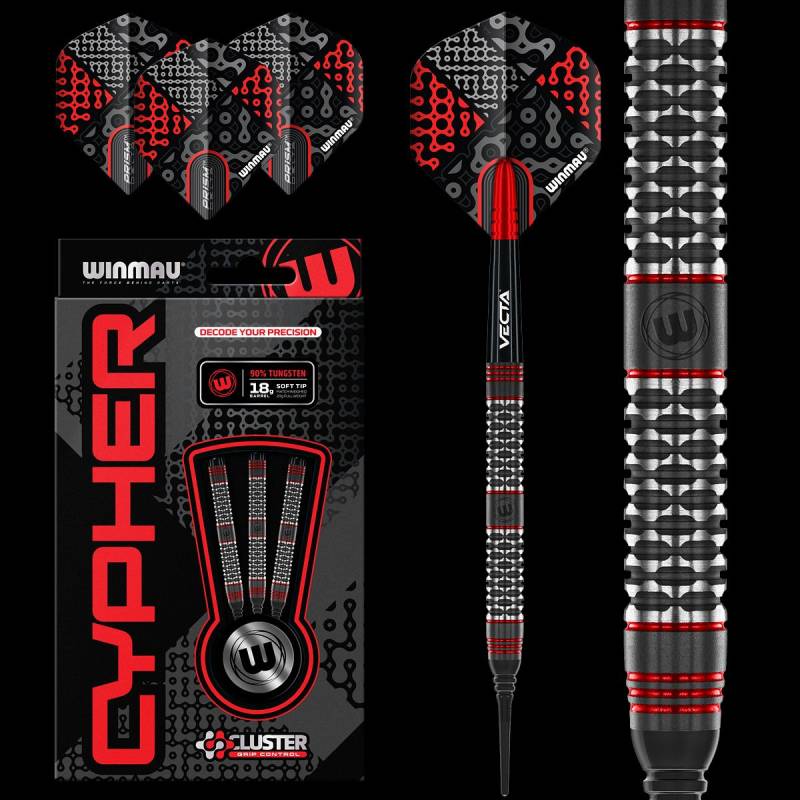 Freccetta Soft Cypher 90% 18g corpo / 20g completa Winmau