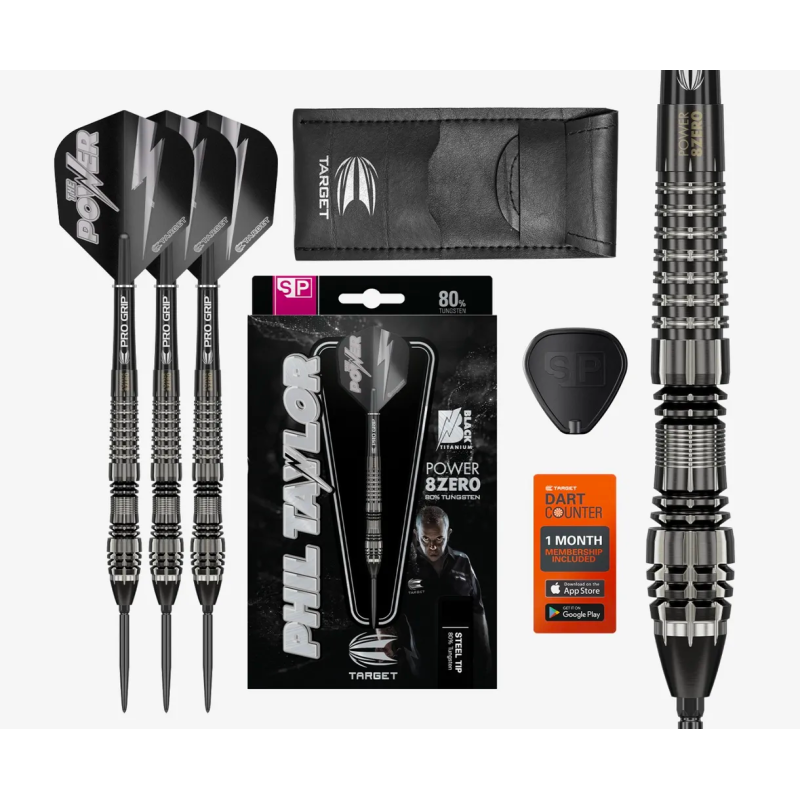 Freccetta Phil Taylor Power 8-Zero Steel 23g Swiss Point Target