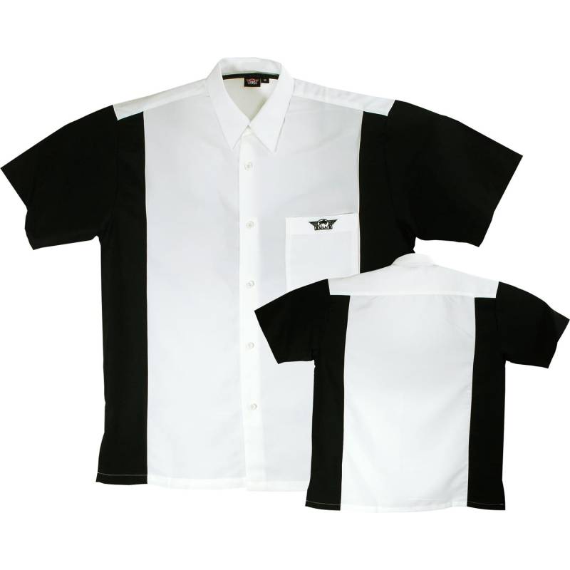 Dart Shirt White-Black